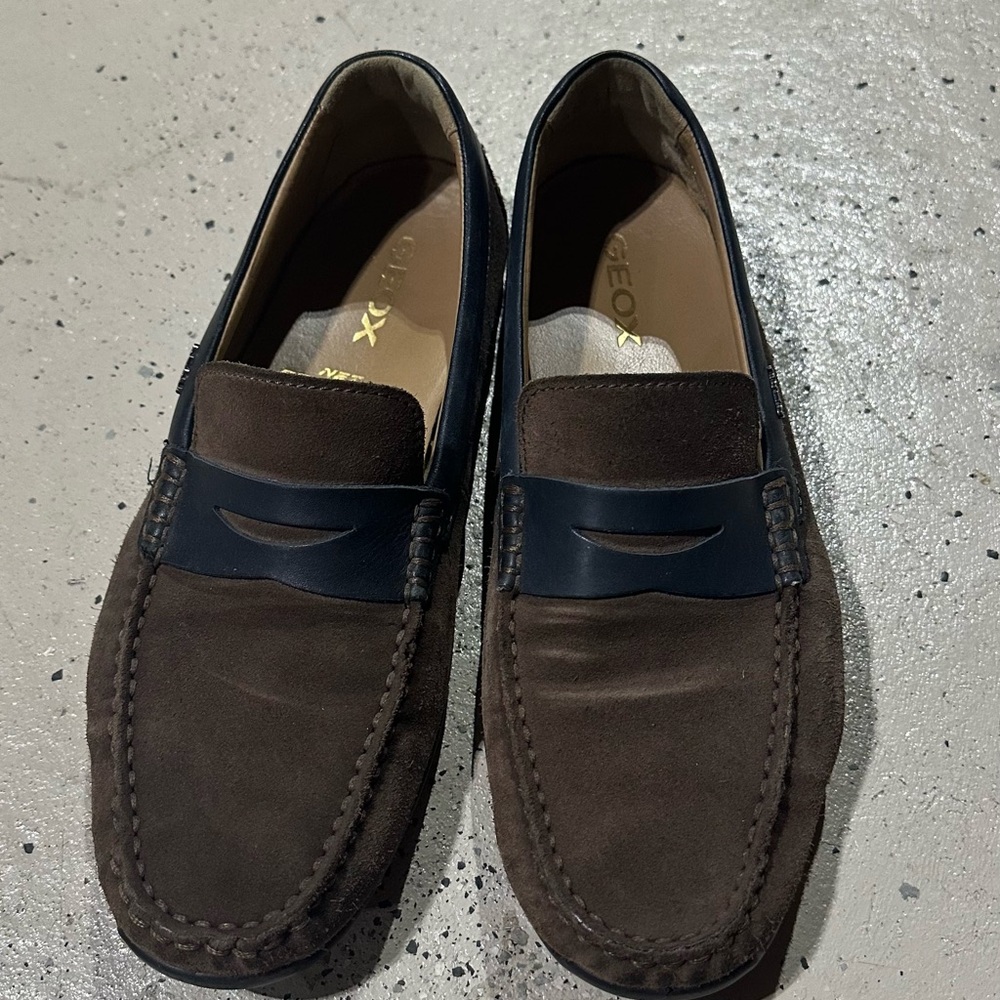 Geox Moccasin sz 44 men’s brown
